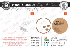 Family Name Sign Laser Cut | Mother's Day Gift Idea | CNC Product Image 3