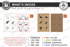 Animal Tracks Play Stamp Laser Cut | Matching Game | Kids Product Image 3