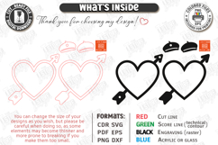 Funny Photo Magnet Laser Cut | Fridge Magnets | Heart SVG Product Image 3