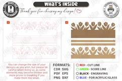 Wall Jewelry Organizer Laser Cut Bundle | Boho Wall Decor Product Image 12