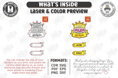 Family Keychain Laser Cut |Wooden Key Rings|Family SVG| CNC Product Image 3