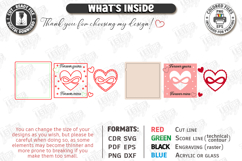 Valentine's Day Tiered Tray Laser Cut | Romantic Table Decor Product Image 13