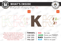 Wooden Letter Bookshelf Laser Cut | Wall Shelf | Home Decor Product Image 2