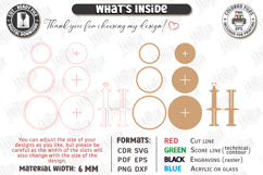 Valentine's Day Tiered Tray Laser Cut | Romantic Table Decor Product Image 14