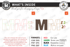 Wooden Letter Bookshelf Laser Cut | Wall Shelf | Home Decor Product Image 2