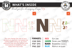 Wooden Letter Bookshelf Laser Cut | Wall Shelf | Home Decor Product Image 2