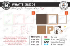 Nursery Name Signs Alphabet Laser Cut Bundle | Monogram SVG Product Image 18