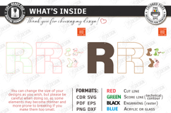 Wooden Letter Bookshelf Laser Cut | Wall Shelf | Home Decor Product Image 2