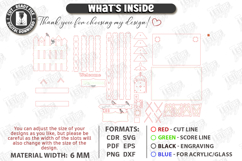 Outdoor Welcome Sign Planter Laser Cut | Porch Decor | CNC Product Image 3