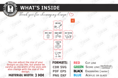 Activity Dice Laser Cut | Date Night Decision Maker Cubes Product Image 3