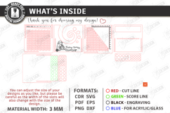 Yarn Organizer Box Laser Cut | Knitting and Crochet | Craft Product Image 3