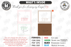 Motivational Wall Signs Laser Cut Bundle | Home Decor | CNC Product Image 4