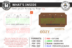 S’mores Station Sign Laser Cut | Outdoor Décor | Rustic SVG Product Image 3