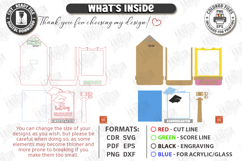 Kindergarten and School Graduation Photo Frame Laser Cut Product Image 3