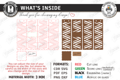 Wine Bottle Gift Boxes Laser Cut Bundle | Wine Boxes SVG Product Image 4