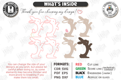 Easter Egg Holder Laser Cut | Easter Bunny | Egg Stand | CNC Product Image 2