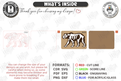 Animal Skeleton Laser Cut | Anatomy Puzzles | Learning Bones Product Image 3