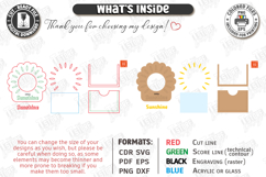 Baby Scan Frame Laser Cut | Photo Holder | New Born SVG |CNC Product Image 3