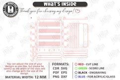 Mug Holder and Rack Laser Cut | 3D Cup Display Shelf Product Image 2