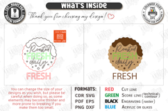 S'mores Tiered Tray with Mini Signs Laser Cut | Kitchen SVG Product Image 5