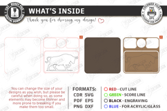 Steak Board Laser Cut Bundle | Serving Tray | BBQ Platter Product Image 4