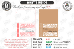 Wedding Guest Book Laser Cut | Personalized Photo Album SVG Product Image 3