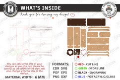 Farmhouse House Shelves Laser Cut Bundle | Rustic Wall Shelf Product Image 8