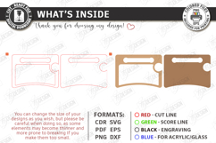 Car Steering Wheel Tray Laser Cut | Auto Laptop Desk | CNC Product Image 3