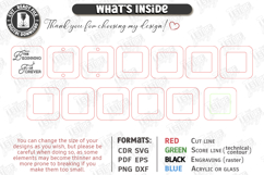 Wedding Ring Boxes Laser Cut Bundle|Wedding Supplies SVG|CNC Product Image 4