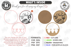 Cheese Board Laser Cut Bundle | Serving Tray | Serving Board Product Image 9