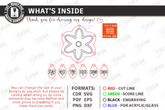 Knitting Stitch Markers Laser Cut | Crochet Progress Keeper Product Image 3