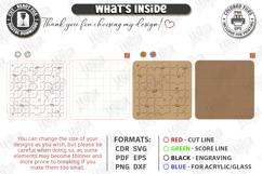 Board Game Labyrinth Laser Cut | Maze Game | Logic Games SVG Product Image 3