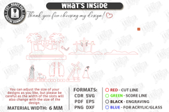 Easter Resurrection Scene Laser Cut | Holy Week SVG | CNC Product Image 3