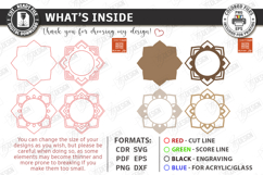 Lotus Flower Tealight Candle Holder Laser Cut | Home Decor Product Image 3