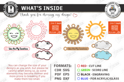 Mother's Day Personalized Keychains Laser Cut Bundle SVG Product Image 4