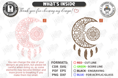 Wooden Dream Catcher Laser Cut Bundle | Boho Wall Hanging Product Image 9