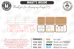 Family Easter Signs Laser Cut Bundle | Welcome Signs SVG Product Image 7