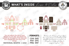 Valentine Candle Houses Laser Cut Bundle|Mini Houses|Love Product Image 10