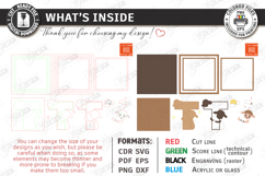 Nursery Name Signs Alphabet Laser Cut Bundle | Monogram SVG Product Image 22