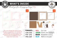 Nursery Name Signs Alphabet Laser Cut Bundle | Monogram SVG Product Image 24