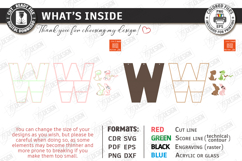 Wooden Letter Bookshelf Laser Cut | Wall Shelf | Home Decor Product Image 2