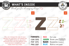 Wooden Letter Bookshelf Laser Cut | Wall Shelf | Home Decor Product Image 2