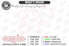 Easter Bunny Tiered Tray Laser Cut | Spring Elements SVG Product Image 8