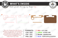 Car Steering Wheel Tray Laser Cut | Auto Laptop Desk | CNC Product Image 3