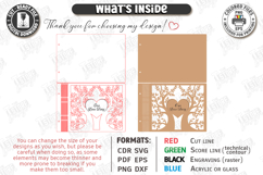 Wedding Guest Book Laser Cut | Personalized Photo Album SVG Product Image 3