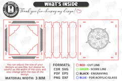 Dice Tray Laser Cut | Fantasy Design | RPG Accessories | CNC Product Image 3