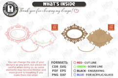 Fridge Magnet Frame Laser Cut | Magnetic Photo Frame | CNC Product Image 3