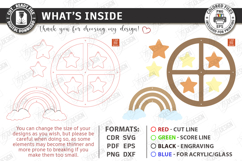 Baby Nursery Mobile Laser Cut Bundle | Newborn SVG | Nursery Product Image 5