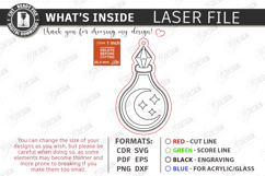 Mystic Wooden Bookmark Laser Cut Bundle | Witchy Designs SVG Product Image 5