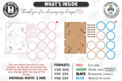 Wooden Ring Toss Game Laser Cut | Kids Laser | Treasure Map Product Image 3